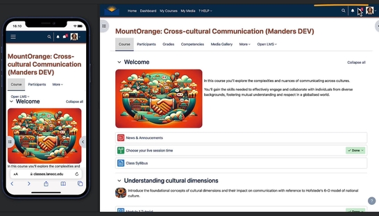 Using Moodle Messages To Communicate