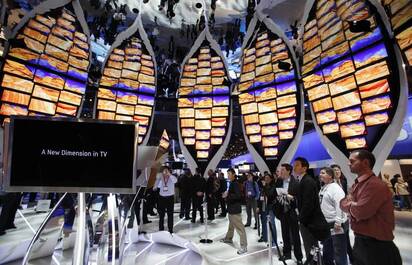 So Gross Wie Fenster Das Sind Samsungs Neue Mega Fernseher Wirtschaft Aargauer Zeitung