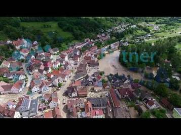 Zuruck Bleiben Geroll Schlamm Und Schutt Dieses Video Zeigt Die Unwetter Verwustung In Braunsbach Ausland rgauer Zeitung