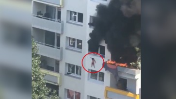 Feuer In Grenoble Retter Fangen Kinder Auf Und Brechen Sich Die Unterarme Luzerner Zeitung