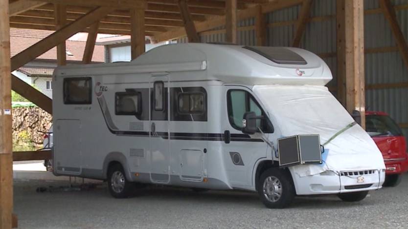 Diebe Stehlen Luxus Wohnwagen Auf Einstellplatz Kanton rgau rgau Grenchner blatt