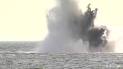 Mecklenburg Vorpommern D Fliegerbombe Aus Dem 2 Weltkrieg Gesprengt Video Solothurner Zeitung