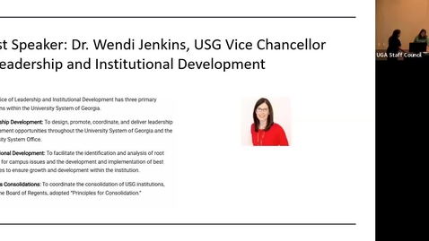 Thumbnail for Staff Council Meeting