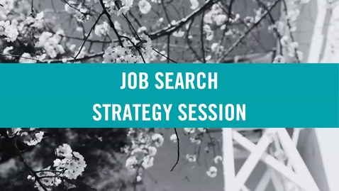 Thumbnail for Job Search Strategy Session