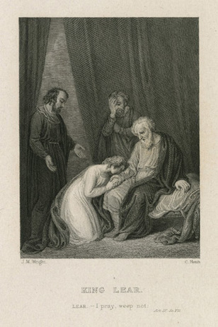 Figure 23. John Macey Wright, King Lear: I pray, weep not (n.d.)