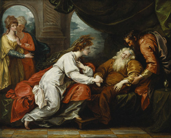 Figure 19. Benjamin West, King Lear and Cordelia (1793)