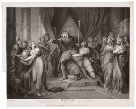 Figure 13. Henry Fuseli, King Lear Casting Out His Daughter Cordelia (1803)