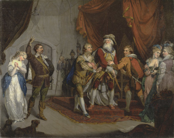 Figure 12. Anonymous, Cordelia Championed by the Earl of Kent (1770-1778)
