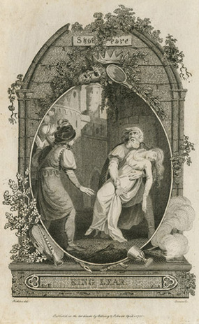 Figure 28. Henry James Richter, Lear and Cordelia (1790)