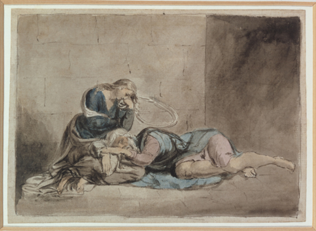 Figure 25. William Blake, King Lear and Cordelia in Prison (1779) © Tate, London 2011