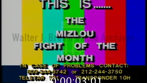 Thumbnail for entry Stroh's Fight of the Month. [1984-04-17] | 1 of 1 | 84080ent