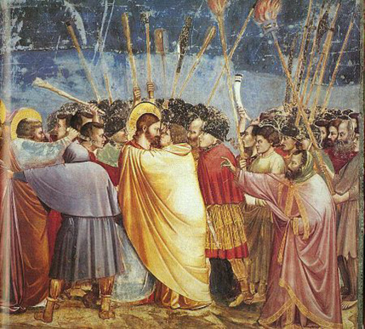 Giotto, Kiss of Judas (1304-06)