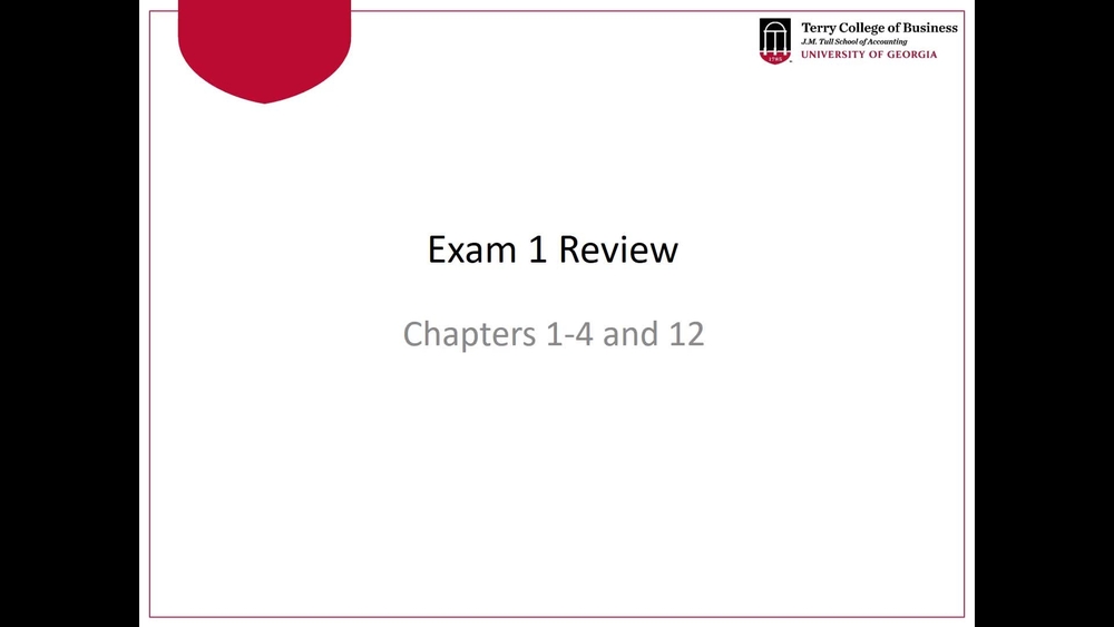 Exam 1 Review