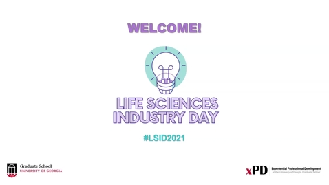 Thumbnail for entry Life Sciences Industry Day 2021: Career Choices for PhDs in Science: Opening the Doors of Opportunity