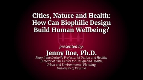 Thumbnail for CED Lecture_Jenny Roe.mp4