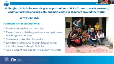 Thumbnail for Fulbright Scholar Program - Information Session for UGA Faculty &amp; Staff