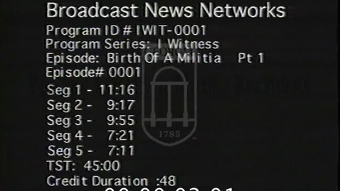 Thumbnail for Birth of a Militia | 2 of 3 | 98241dct-2-arch