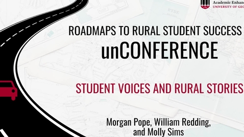 Thumbnail for RSSU 2023 - Student Voices and Rural Stories Panel