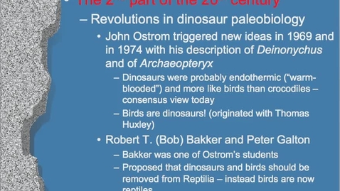 Thumbnail for Chapter 15 - A History of Paleontology Through Ideas - Part 2 PowerPoint