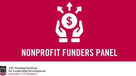 Thumbnail for Nonprofit Funders Panel