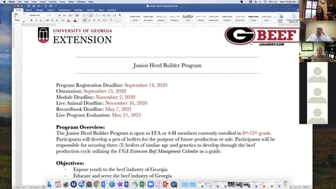 Thumbnail for Junior Herd Builder Update