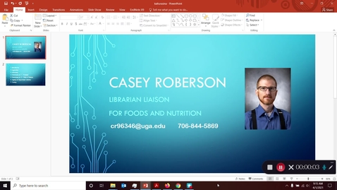Thumbnail for FDNS 4600 / 6600 Food and Nutrition Policy - Library Instruction Part 1: Introduction