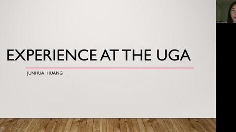 Thumbnail for International Scholar Spotlight Series - Junhua Huang