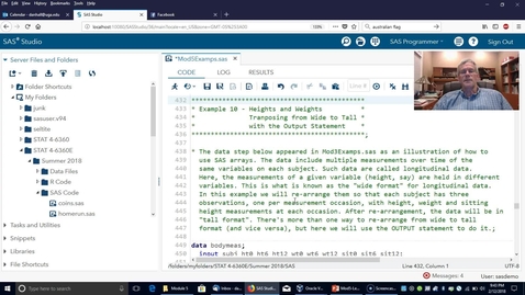 Thumbnail for The Output Statement - Part 3 (Transposing Data)