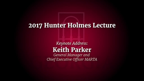 Thumbnail for 2017 Hunter Holmes Lecture