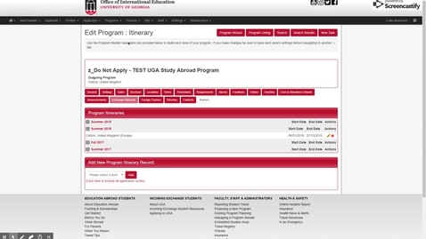 Thumbnail for StudyAway Portal Online Training - Part 4 of 4: Managing Your Students