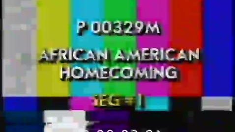 Thumbnail for entry An African American Homecoming | 1 of 1 | 90080dct-arch