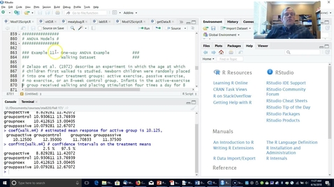Thumbnail for ANOVA Models in R - Part 4 (Inferences on Means and Diagnostics).mp4