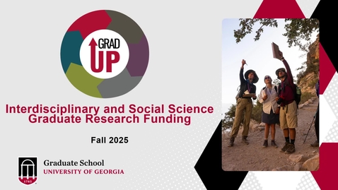 Thumbnail for Interdisciplinary and Social Science Graduate Research Funding, Fall 2025