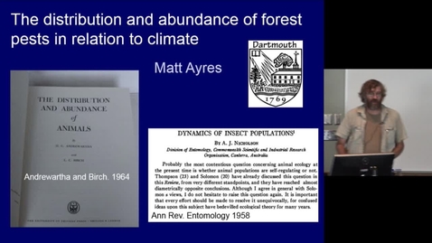 Thumbnail for Dr. Matt Ayres, Dartmouth College