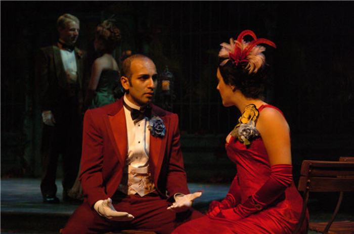 Figure 5. Kareen Bandealy (Berowne) and Bethany Caputo (Rosaline)