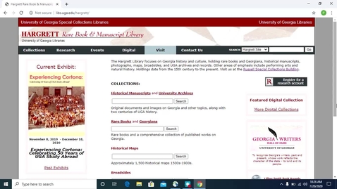 Thumbnail for Hargrett Library Materials in the Digital Library of Georgia