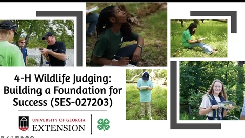 Thumbnail for 4-H Wildlife Judging: Building a Foundation for Success 