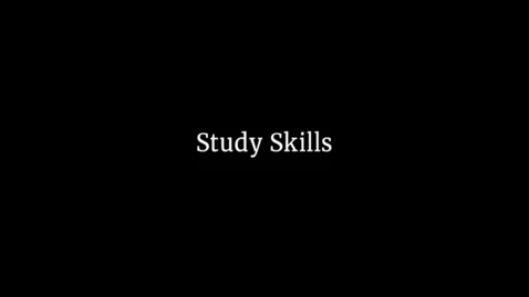 Thumbnail for Study Skills