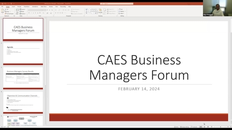 Thumbnail for entry Business Managers Forum | February 14, 2024