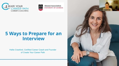 Thumbnail for 5 Ways to Prepare for an Interview (Alumni Webinar Series)