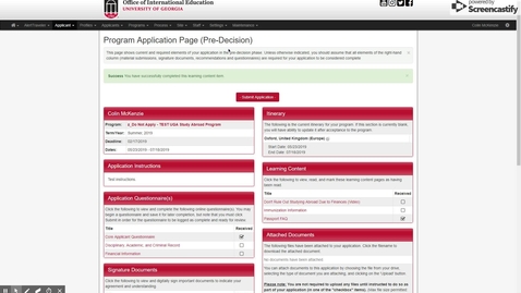 Thumbnail for StudyAway Portal Online Training - Part 3 of 4: Building Your Program