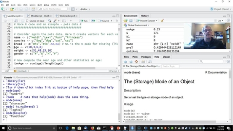 Thumbnail for Introduction to R - Part 3 (Using a Package)