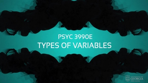 Thumbnail for Lecture: Types of Variables
