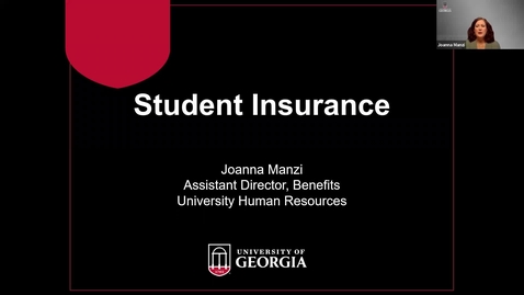 Thumbnail for entry Student Health Insurance - Spring Semester 2022