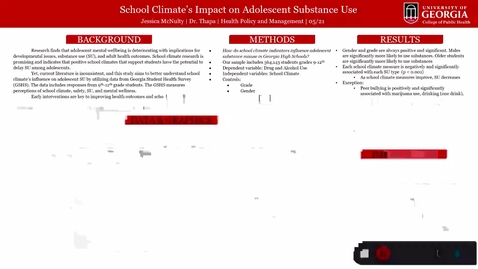 Thumbnail for entry MCNULTY-JESSICA-HPAM-SCHOOL CLIMATE-PRESENTATION-1