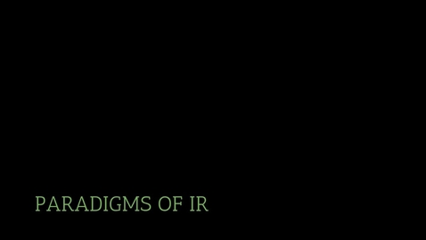Thumbnail for Theoretical Paradigms