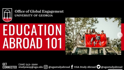 Thumbnail for entry Education Abroad 101 Session