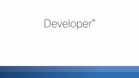 Thumbnail for entry Developer | CliftonStrengths Theme Definition