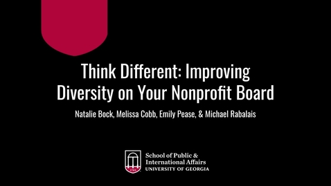 Thumbnail for Improving Diversity on Your Nonprofit Board