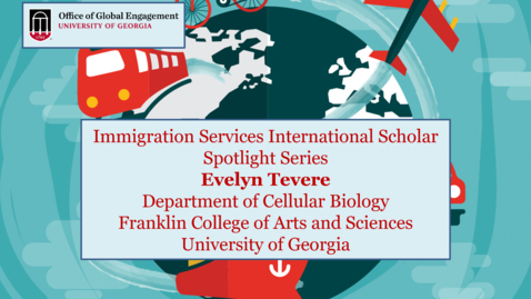 Thumbnail for International Scholar Spotlight - Evelyn Tevere